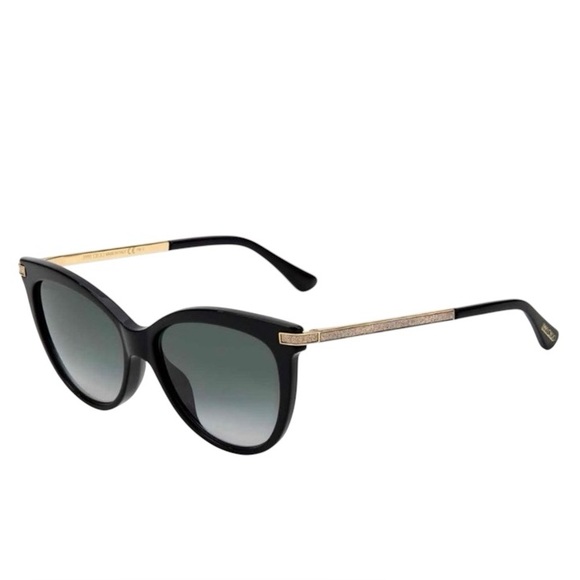 Jimmy Choo Accessories - NWT JIMMY CHOO Sunglasses AXELLE/G/S 90790 in Black/Dark Gray Gradient